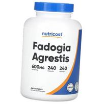 Fadogijos Agrestis ekstraktas, Fadogia Agrestis 600, Nutricost 240 kapsulių (08647005) 240caps