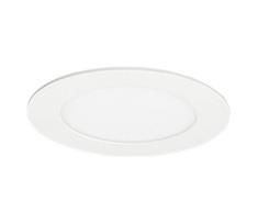 LED įleidžiamas lubinis šviestuvas VEGA LED/6W/230V 2900/3900/5800K diametras 12,5 cm balta
