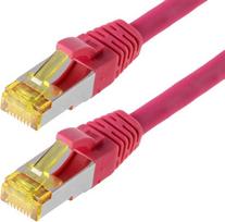 Telegärtner jungiamasis kabelis, S/FTP, PiMF, Cat 6A (ISO/IEC), violetinis, 10,0 m (L00005A0103)
