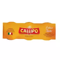 Tunas CALLIPO EXTRA TASTE, 3x70 g