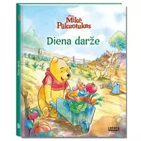 Knyga MIKĖ PŪKUOTUKAS. DIENA DARŽE