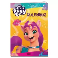 Knyga MY LITTLE PONY. SPALVINIMAS