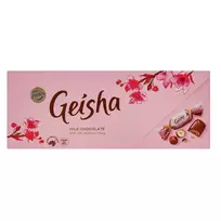 Pieninio šokolado saldainiai su lazdyno riešutų kremo įdaru, 250g GEISHA