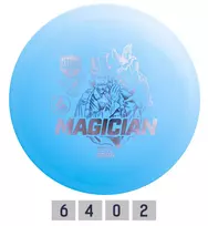 Diskgolfo diskas Fairway Driver MAGICIAN Active light blue