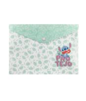 Dėklas - vokas su spaustuku COOLPACK STITCH, A4, PP