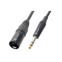 PD-CONNEX Cable XLR male-6.3 Stereo 1.5m 177.075