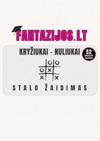 Erotinis žaidimas Kryžiukai-nuliukai (52 užduočių rinkinys)