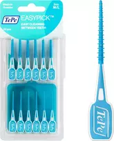 TePe EasyPick tarpdančių šepetėliai, M/L, mėlyni, 36 vnt.