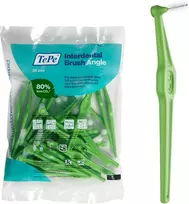 TePe Angle tarpdančių šepetėliai, 0,8 mm (5), žali, 25 vnt.