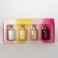 Odoro Mini namų kvapų rinkinys ODORO „HAPPY HOME“  (4 vnt., 30 ml)