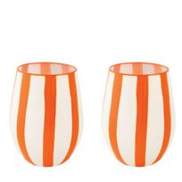 Easy Life Stiklinės TWIST & MATCH ORANGE (2 vnt. 500 ml)