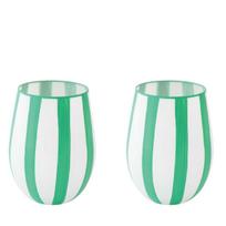 Easy Life Stiklinės TWIST & MATCH GREEN (2 vnt. 500 ml)