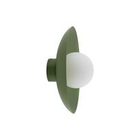 Sieninis šviestuvas TK LIGHTING SLATE PEAPOD GLASS KINKIET, 1xG9 8W