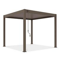 Pavėsinė Pergola ELEGANCE 300x300x256 cm, Taupe