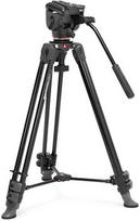 Manfrotto tripod set MVK500XAM 500X  and  Twin Leg Video Alu Kit