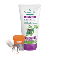 ,,Puressentiel" gydomasis šampūnas nuo utėlių “2 in 1”, 150ml