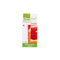 CITROVITAL® Greipfrutų sėklų ekstraktas, lašai, 25 ml (ši prekė galioja iki 2026.12.31)
