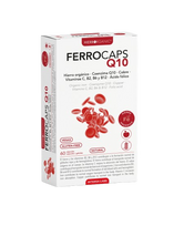 FERROCAPS Q10 geležies papildas su vitaminais, N60