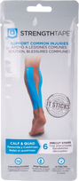 IRONMAN STRENGTHTAPE kineziologiniai teipai blauzdoms ir šlaunims, 6vnt.