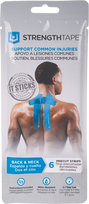 IRONMAN STRENGTHTAPE kineziologiniai teipai nugarai, 2vnt.