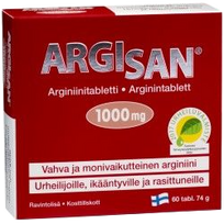 L-argininas Argisan, N60 1000mg