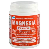 Magnesia Passion Puru Sitraatti 300, N90