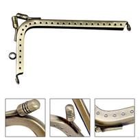 7 formos metalinis rankinės rėmelis Aksesuaras Retro krepšio Siuvimas Gaminimas Užsegimas su spyna 18.5cm