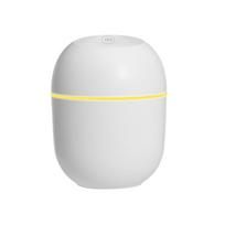 200 ml nešiojamasis oro drėkintuvas, nano atomizacija 2 pavarų tylus laikmatis išjungiamas USB rūko valymo difuzorius svetainei balta