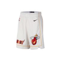 Nike NBA Miami Heat City Edition Swingman Šortai Balti Vyriški Streetwear DO9663-100 L white