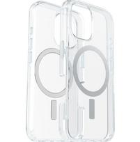 OtterBox Symmetry dėklas, MAGSAFE Iphone 16, skaidrus