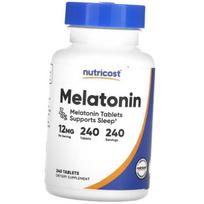 Melatoninas, Melatonin 12 Tabl., Nutricost  240tabl (72647031) 240tab