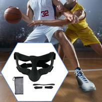 Nosies apsauga Veido elastinė juostelė Reguliuojama Suaugusiems Apsauga Sporto salė Futbolas Black Headband