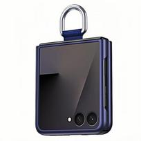 Apsauginis dėklas - BOOLING - skirtas Samsung Galaxy Z Flip 7 - Atsparus smūgiams - Atsparus įbrėžimams - Tamsiai mėlynas mėlyna