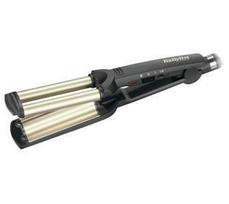 BABYLISS Hair Curler C260E Easy wave hair curling iron Ceramic heating system, Barrel diameter 15 mm, Temperature (min) 160 °C, Temperature (max) 200 °C, Number of heating levels 3, 60 W, Black, Yes, Yes