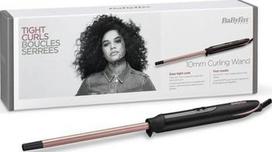 BABYLISS Curling iron C449E Ceramic heating system, Barrel diameter 10 mm, Temperature (min) 160 °C, Temperature (max) 210 °C, Number of heating levels 6, Black/Rose
