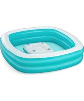 Baseinas 218x218x48cm + BESTWAY plaukiojantis stalas