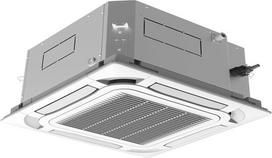 Kasetinė split tipo inverter oro kondicionieriaus U-Match 6 (LNS) vidinė dalis 10,5/11,5 kW, (grotelės TF06), R32