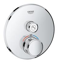 Virštinkinė dušo maišytuvo dalis Grohtherm Smartcontrol, 1 padėtis, chromas