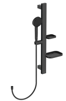 Ideal Standart Idealrain ALU+ dušo komplektas, juoda matinė