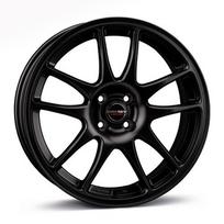 Ratlankis BORBET R17x7 4x100 ET 35 CB 64 (Black Matt) (580 KG kg)