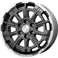 Ratlankis BROCK R18x7.5 5x108 ET 45 CB 65 (Himalaya Grey Front Polished)