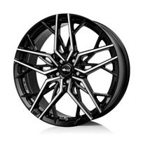 Ratlankis BROCK B44 SGVP R19x8.5 5x112 ET 42 CB 66.6 (Black Front Polished) (700 kg)