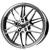 Ratlankis BROCK R19x8.5 5x114 ET 45 CB 72 (Black Front Polished)