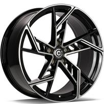 Ratlankis CARBONADO R22x10 5x112 ET 20 CB 66 (Black Front Polished)