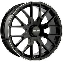 Ratlankis CARMANI R20x8.5 5x112 ET 45 CB 66 (Black Lip Polish) (800 KG kg)