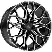 Ratlankis MSW 51 R22x9.5 5x120 ET 42 CB 72.6 (Gloss Black Full Polished) (1020 kg)