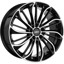 Ratlankis OXIGIN R19x8 5x112 ET 43 CB 66 (Black Full Polish) (850 KG kg)