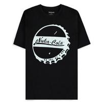 Fallout - Black Nuka-Cola - Juodi Marškinėliai | M Dydis