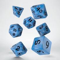 Classic RPG Runic Glacier  and  Black Dice Set