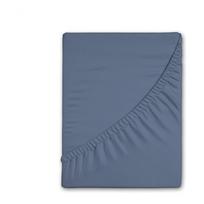 Iš flanelės paklodė mėlynos spalvos su guma 90x200 cm – Good Morning